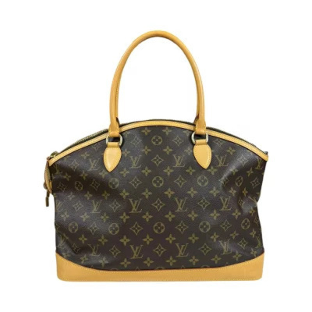 Louis Vuitton Lockit Horizontal Monogram Handbag Canvas Brown - Picture 1 of 8